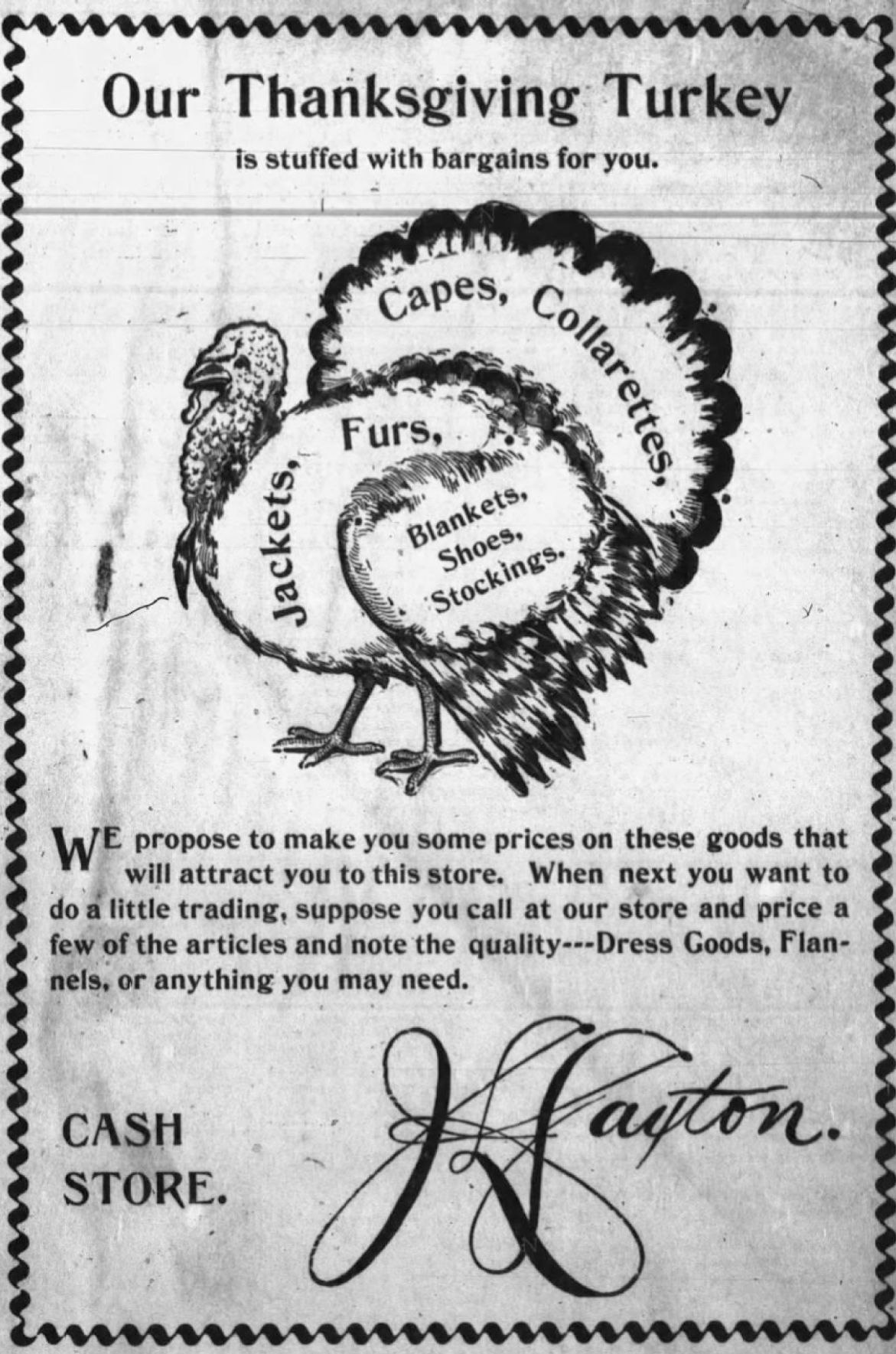 Our Thanksgiving turkey is stuffed with bargains